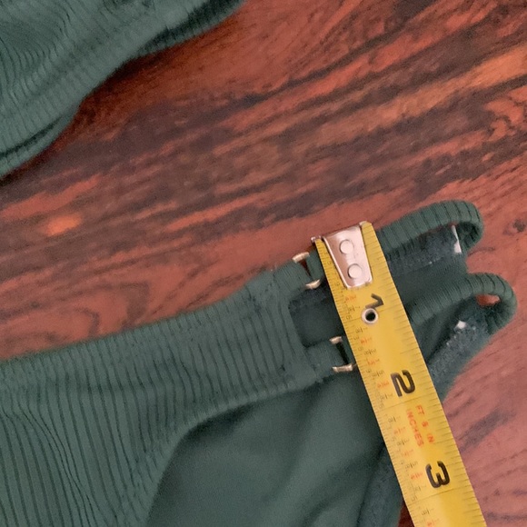 2/$30❤️ Forest Green Ribbed String Bikini - Picture 8 of 11